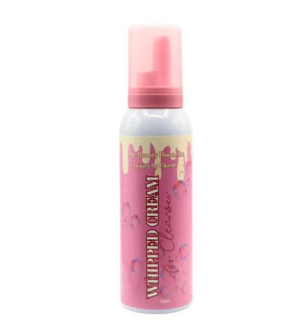 Whipped cream lash cleanser